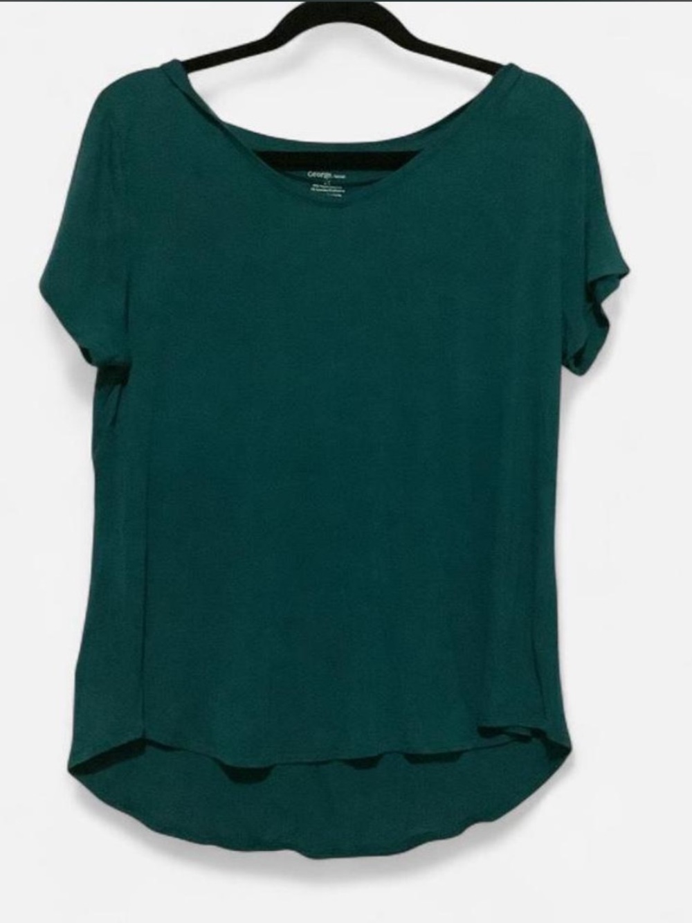 George Women’s Teal Short Sleeve Scoop Neck Tee